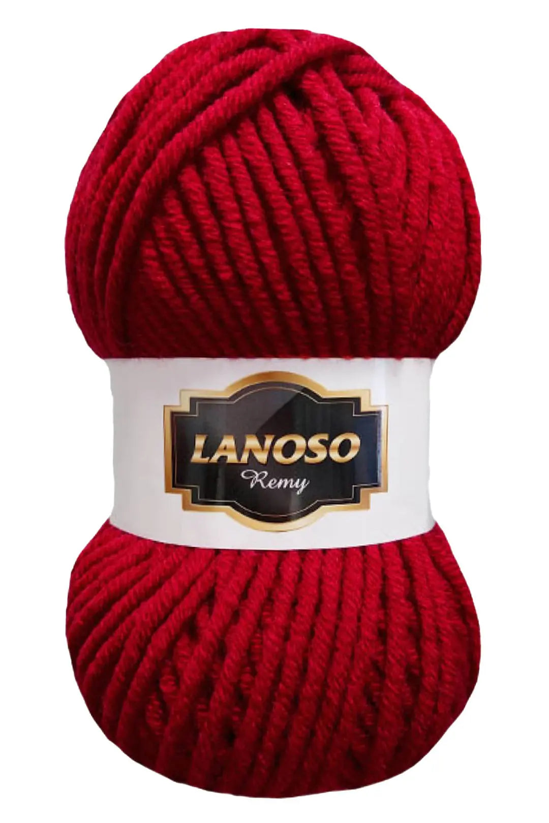 Lanoso Remy 956 Kırmızı Yün Karışımlı Örgü İpi 100 g