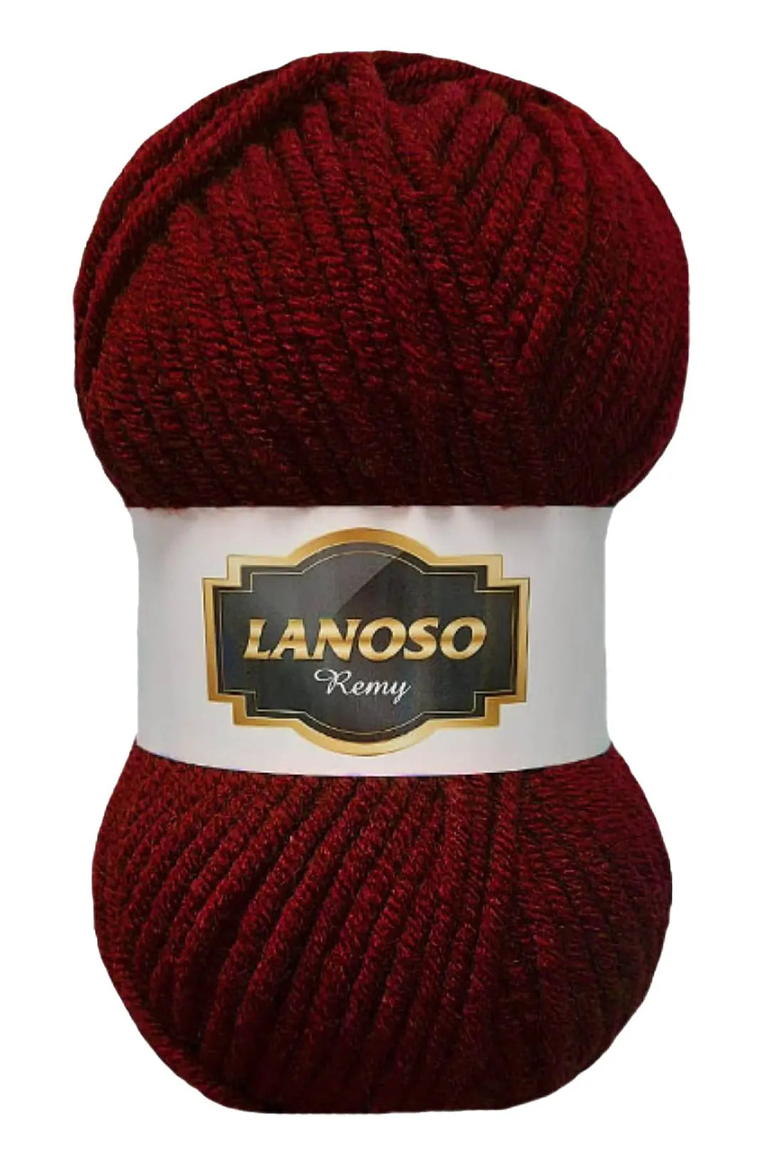 Lanoso Remy 957 Bordo Yün Karışımlı Örgü İpi 100 g