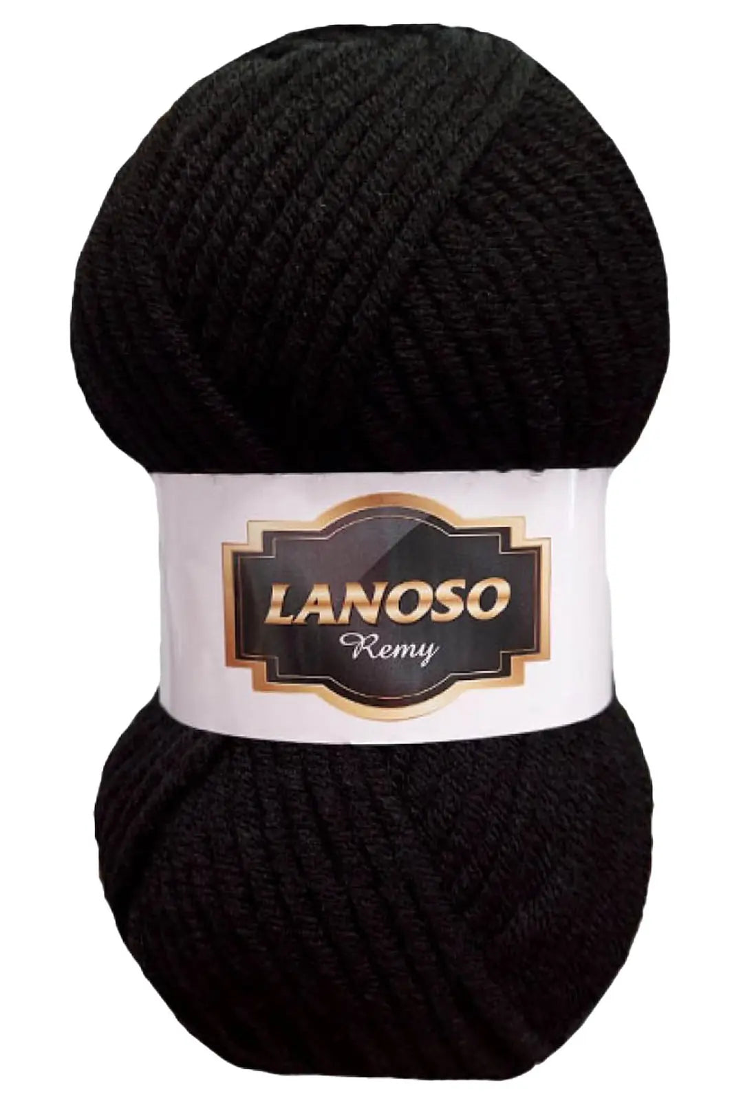 Lanoso Remy 960 Siyah Yün Karışımlı Örgü İpi 100 g