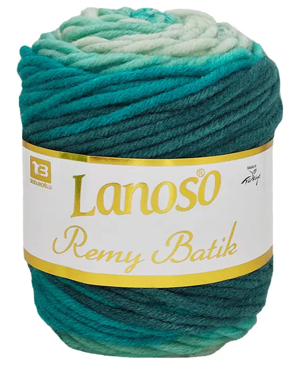 Lanoso Remy Batik 802 Batik Yün Karışımlı Örgü İpi 100 g