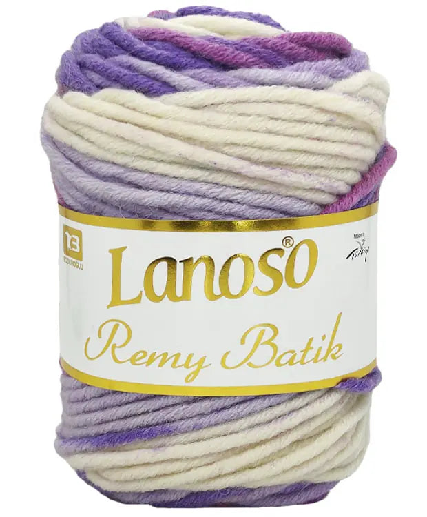 Lanoso Remy Batik 805 Batik Yün Karışımlı Örgü İpi 100 g