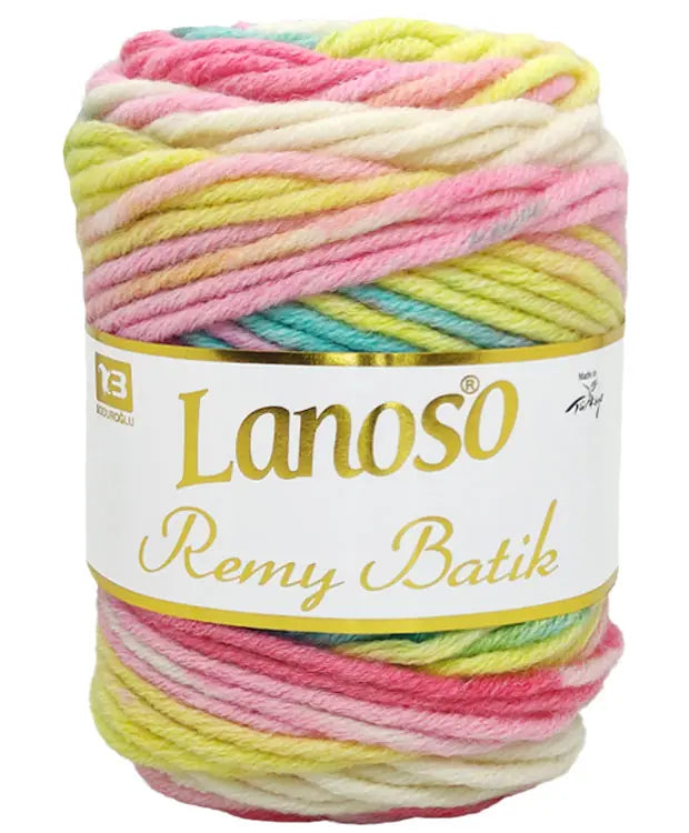 Lanoso Remy Batik 806 Batik Yün Karışımlı Örgü İpi 100 g