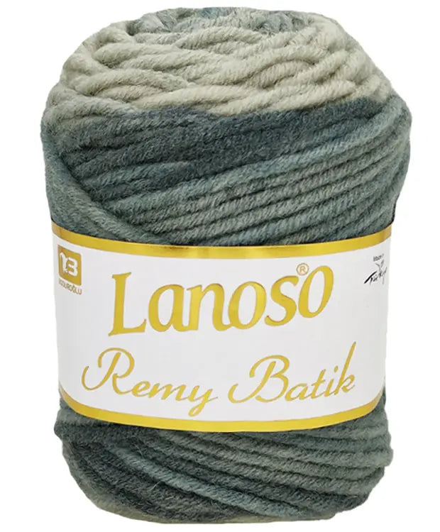 Lanoso Remy Batik 808 Batik Yün Karışımlı Örgü İpi 100 g