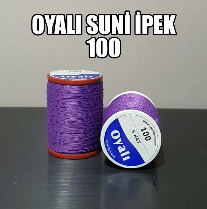Suni İpek İplik Renk Kodu:100 - Hobinest