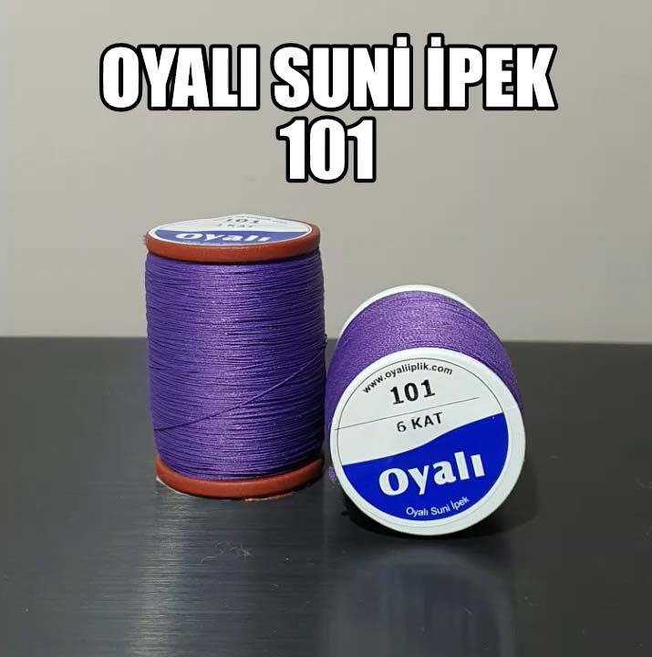 Suni İpek İplik Renk Kodu:101 - Hobinest