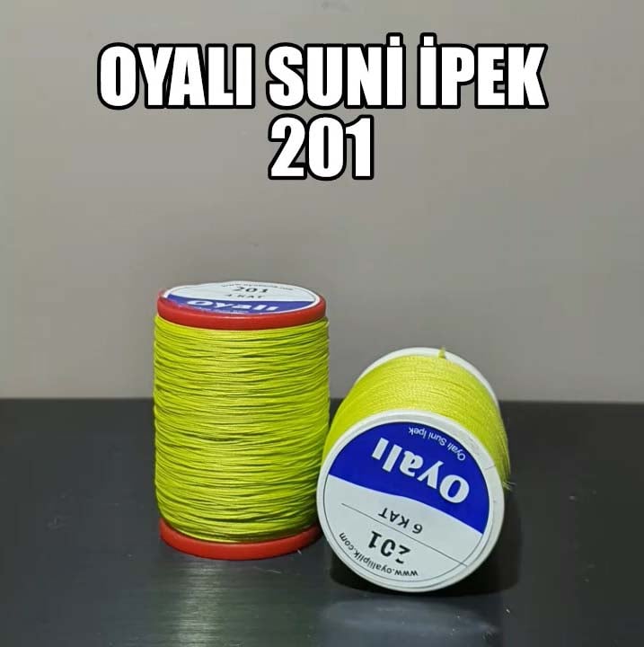Suni İpek İplik Renk Kodu:201 - Hobinest