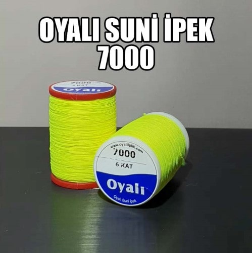 Suni İpek İplik Renk Kodu:7000 - Hobinest