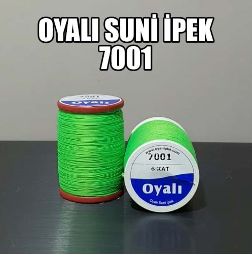 Suni İpek İplik Renk Kodu:7001 - Hobinest