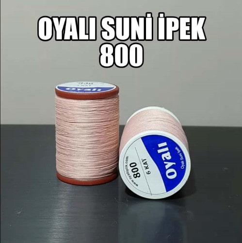 Suni İpek İplik Renk Kodu:800 - Hobinest