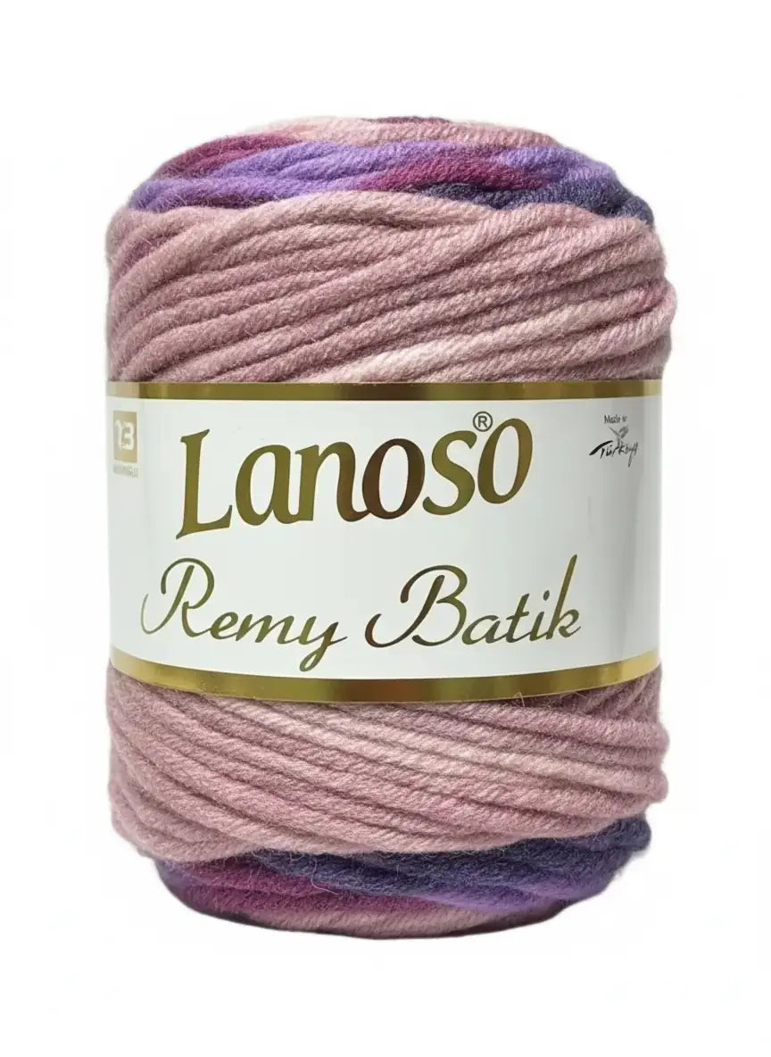 Lanoso Remy Batik 817 Batik Yün Karışımlı Örgü İpi 100 g