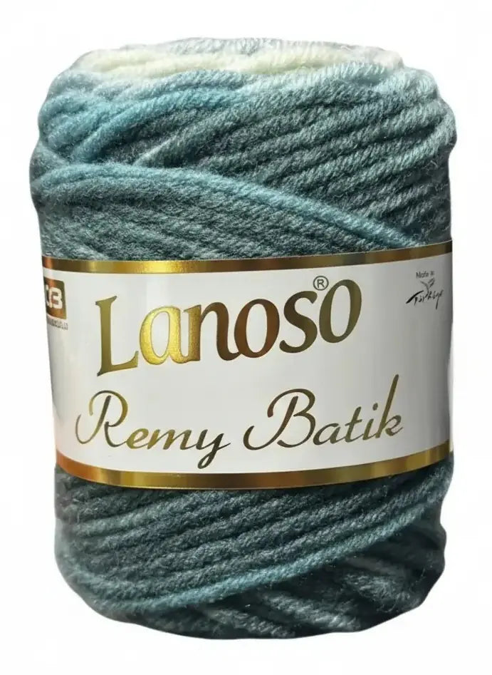 Lanoso Remy Batik 818 Batik Yün Karışımlı Örgü İpi 100 g